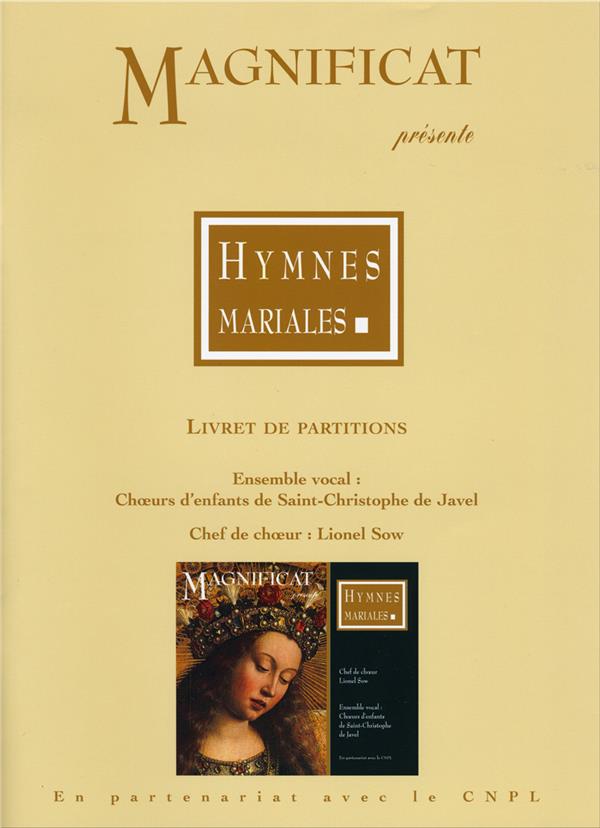 Partitions / hymnes mariales - flash vidéo