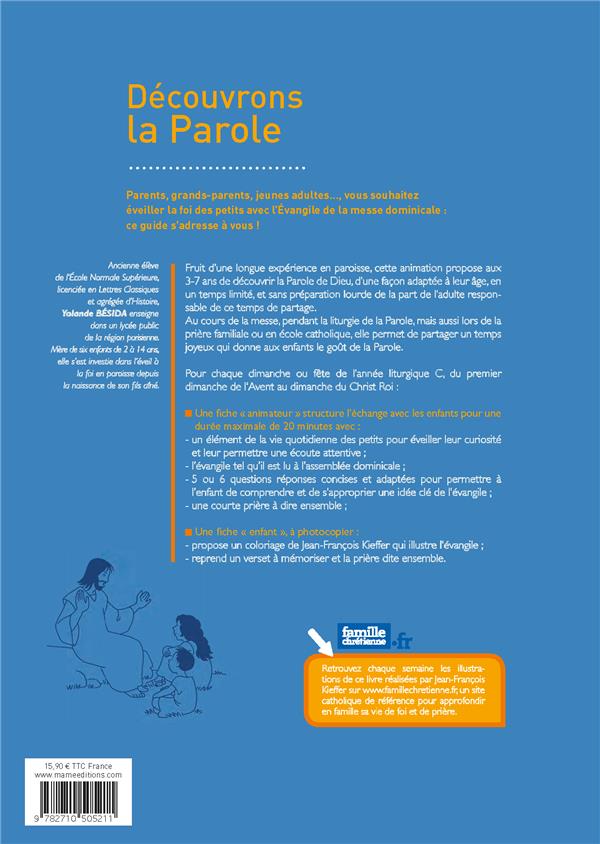Decouvrons la parole - annee c