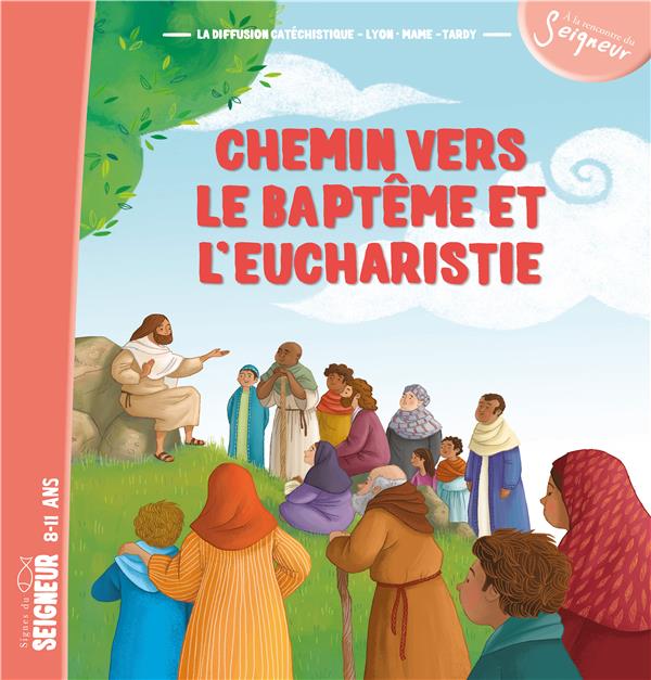 Chemin vers le baptême et l'eucharistie ; enfant - flash vidéo