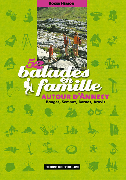 52 balades en famille ; autour d'annecy