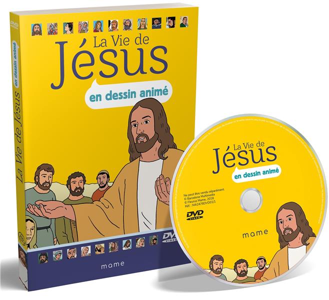 La vie de Jésus en dessin animé - flash vidéo
