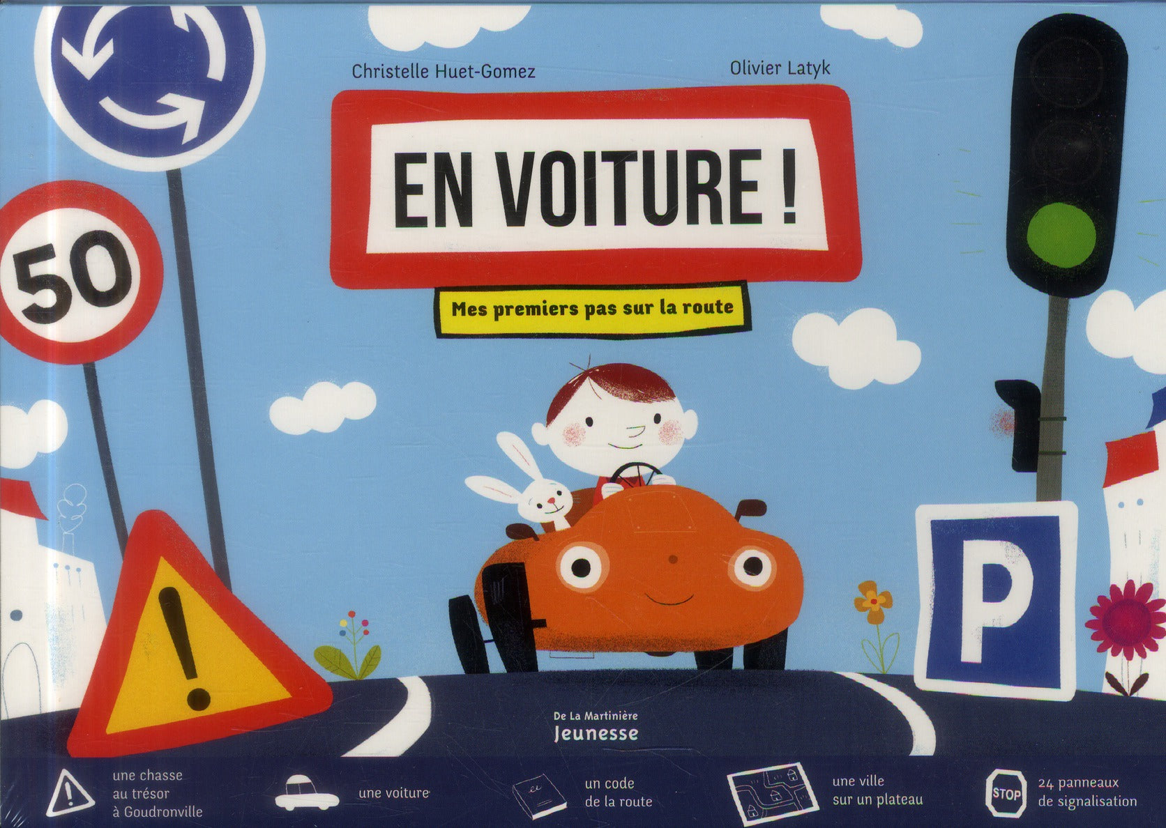 En voiture ! mes premiers pas sur la route ; coffret - flash vidéo
