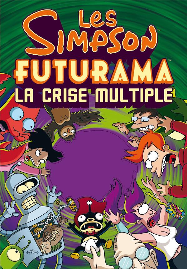 Les Simpson/Futurama ; la crise multiple ; coffret