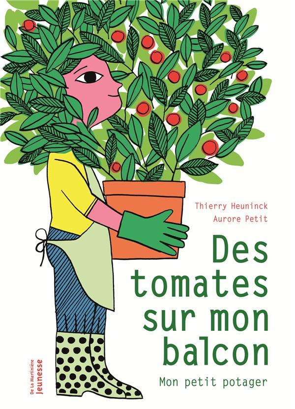 Des tomates sur mon balcon ; mon petit potager