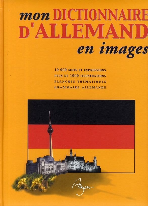 Dictionnaire auzou allemand illustré - flash vidéo