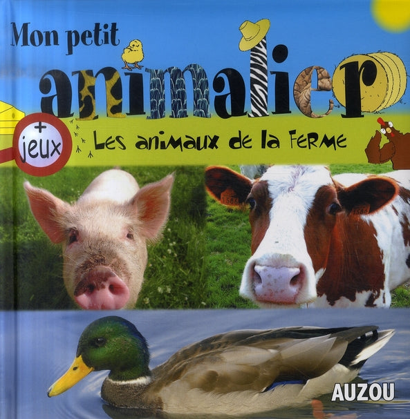 Mon petit animalier ; les animaux de la ferme - flash vidéo