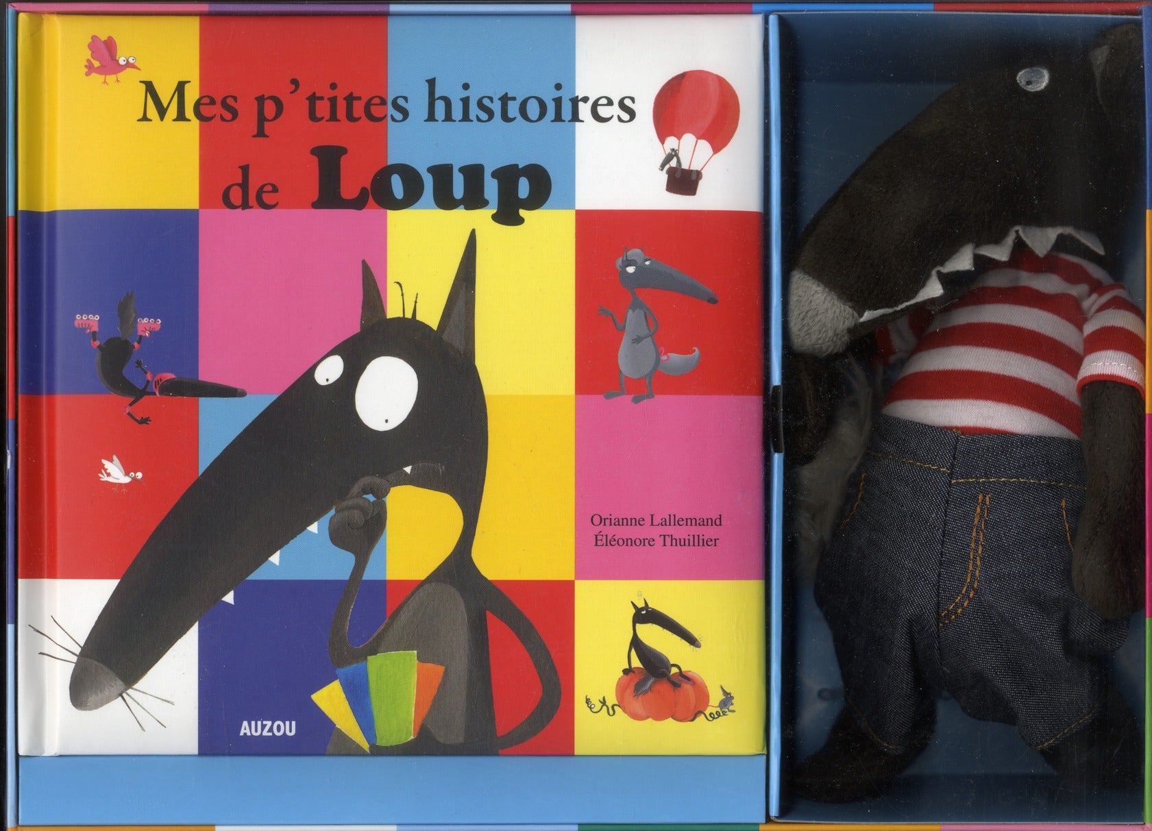 Mes p'tites histoires de loup Tome 3 ; coffret - flash vidéo