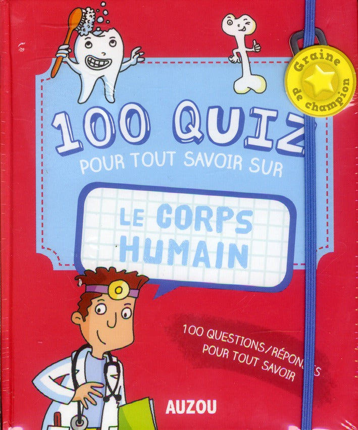 Graine de champion : 100 quiz pour tout savoir sur le corps humain - flash vidéo