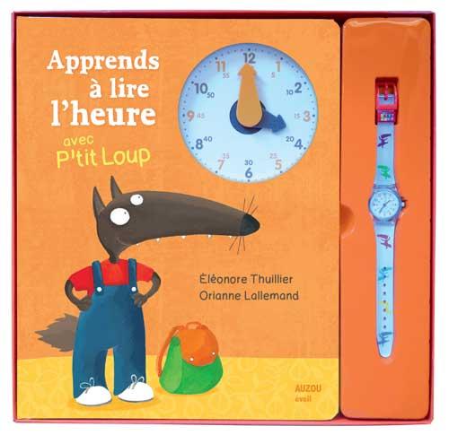 Apprends à lire l'heure avec P'tit Loup ; coffret - flash vidéo