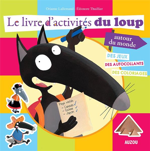 Le livre d'activités du loup autour du monde - flash vidéo