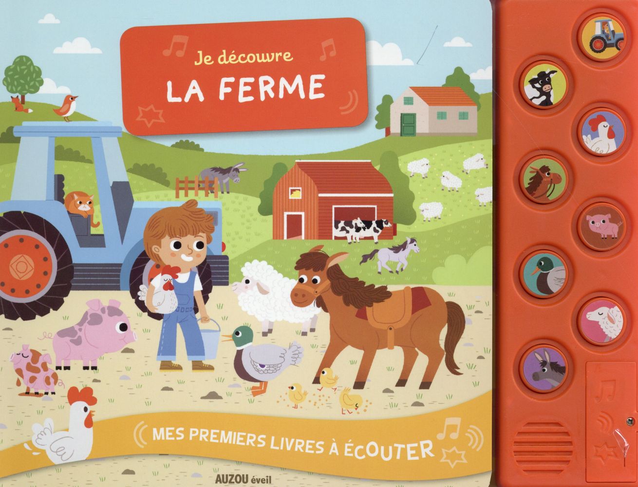 Mes premiers livres à écouter : je découvre la ferme - flash vidéo
