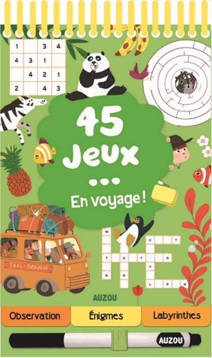45 jeux : en voyage - flash vidéo