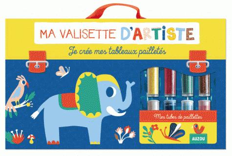 Ma valisette d'artiste : je crée mes tableaux pailletés - flash vidéo