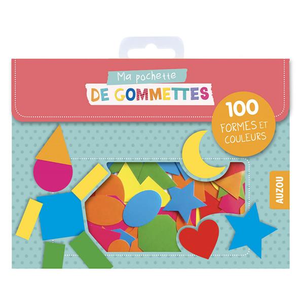 Ma pochette de gommettes : 100 gommettes formes et couleurs - flash vidéo