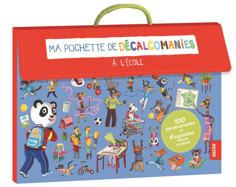 Ma pochette de décalcomanies ; l'école - flash vidéo