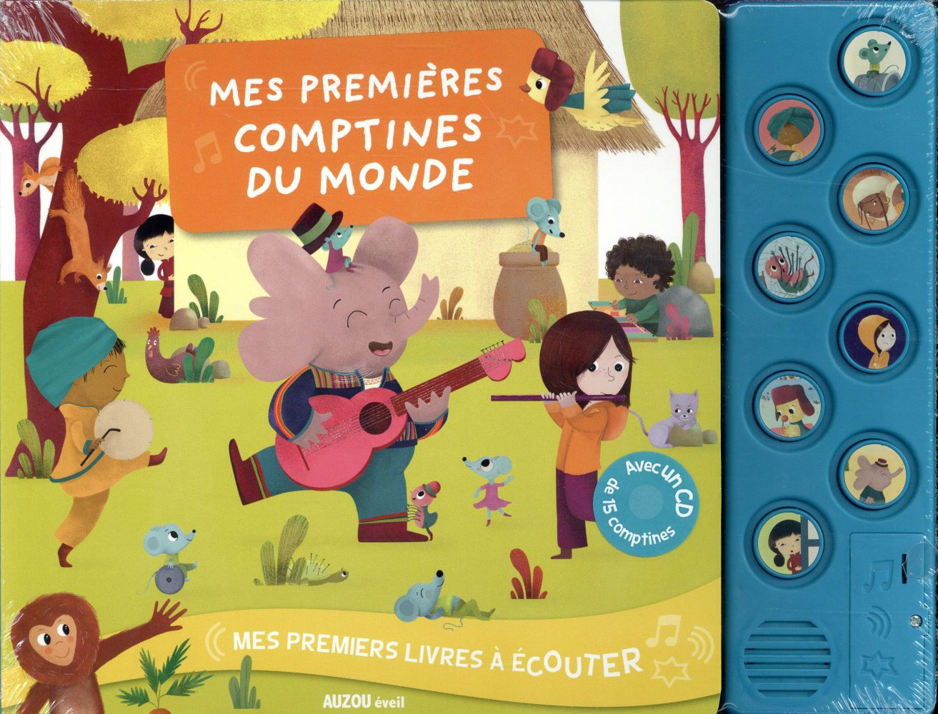 Mes premiers livres à écouter : mes premieres comptines du monde - flash vidéo