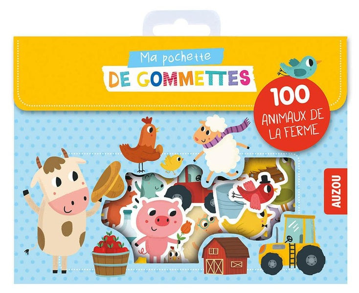 Ma pochette de gommettes : à la ferme - flash vidéo