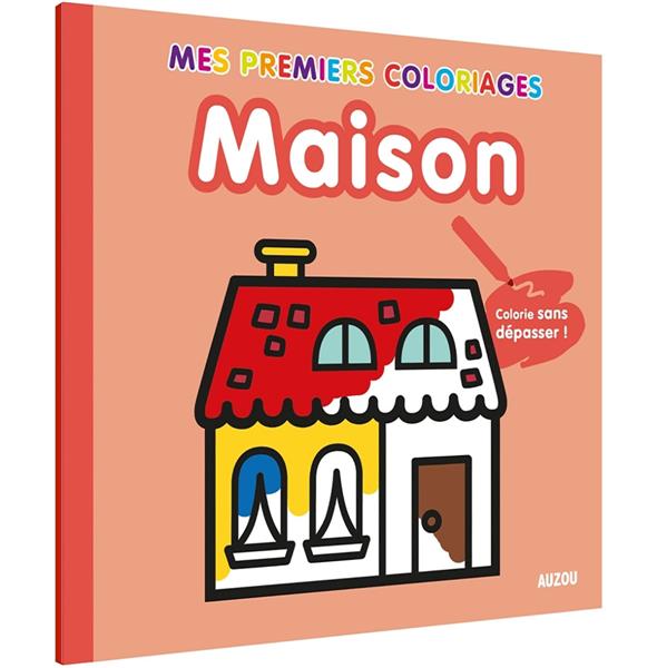 Mes premiers coloriages : maison - flash vidéo