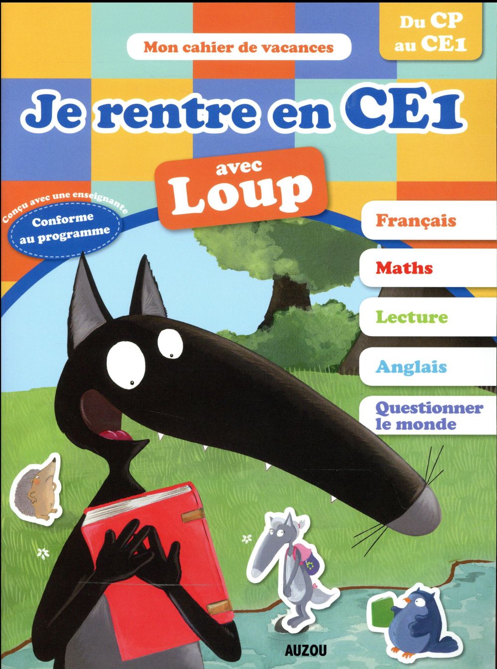 Cahier de vacances : je rentre en CE1 avec Loup - flash vidéo