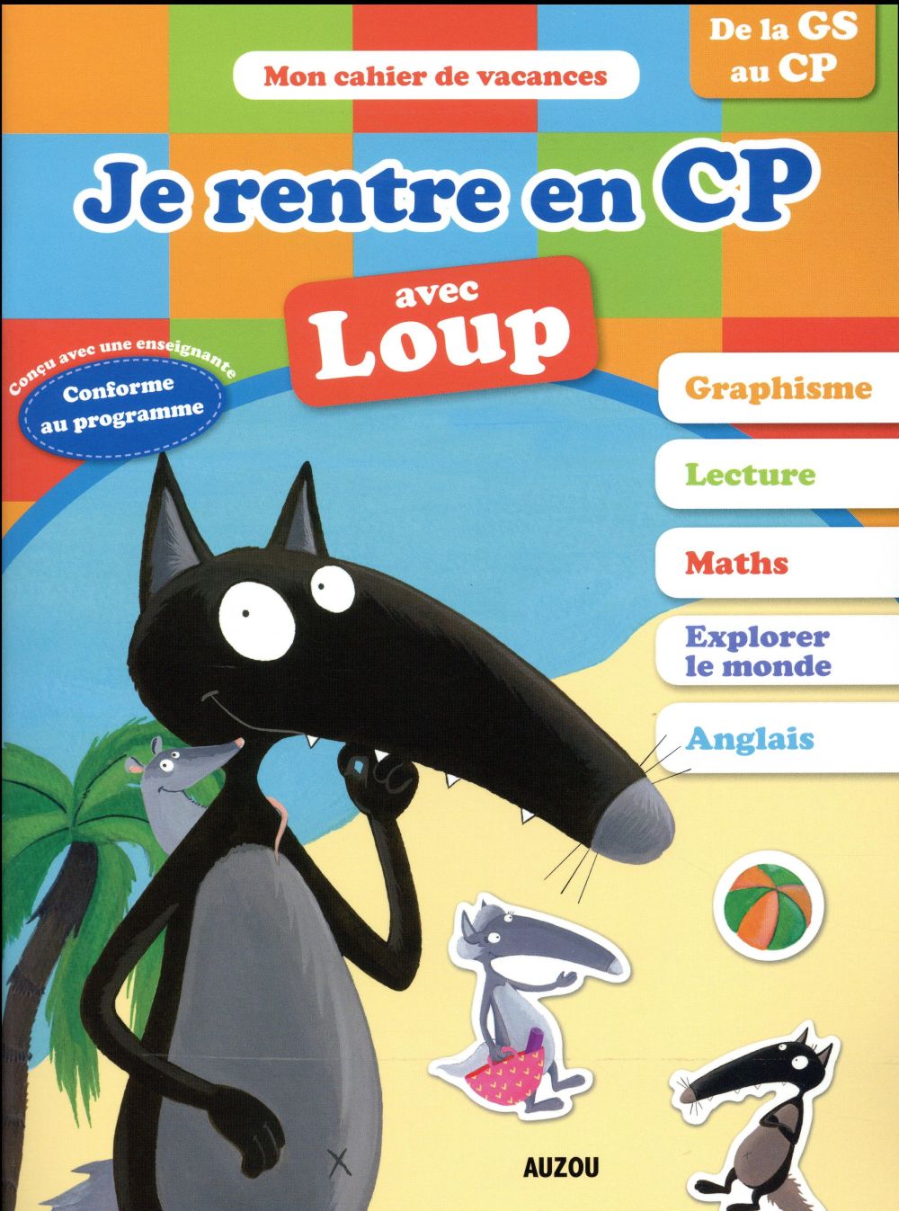 Cahier de vacances : je rentre en CP avec Loup - flash vidéo