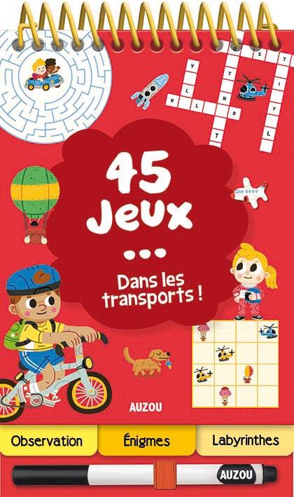45 jeux : dans les transports - flash vidéo