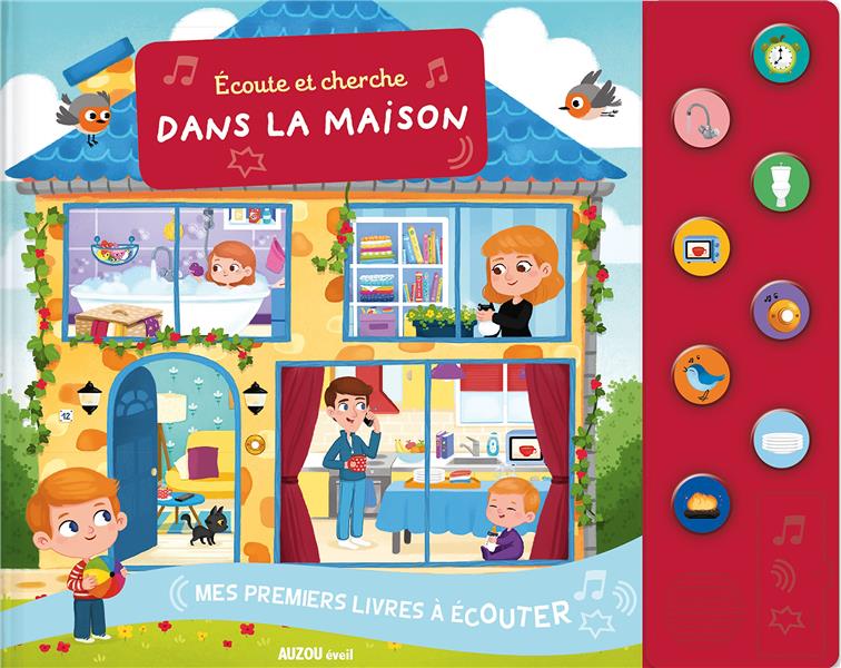 Mes premiers livres à écouter : écoute et cherche dans la maison - flash vidéo