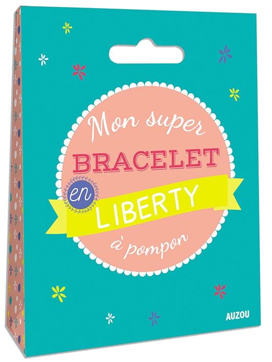 Mon super bracelet en liberty à pompon - flash vidéo