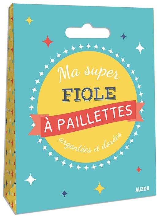 Ma super fiole à paillettes argentées et dorées - flash vidéo