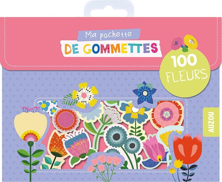 Ma pochette de gommettes : 100 fleurs - flash vidéo