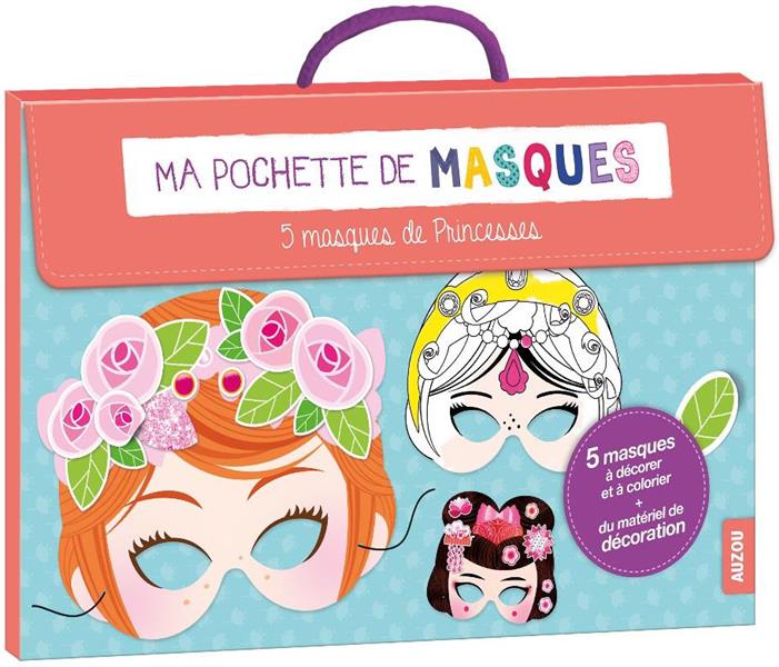 Ma pochette de masques ; 5 masques de princesses - flash vidéo