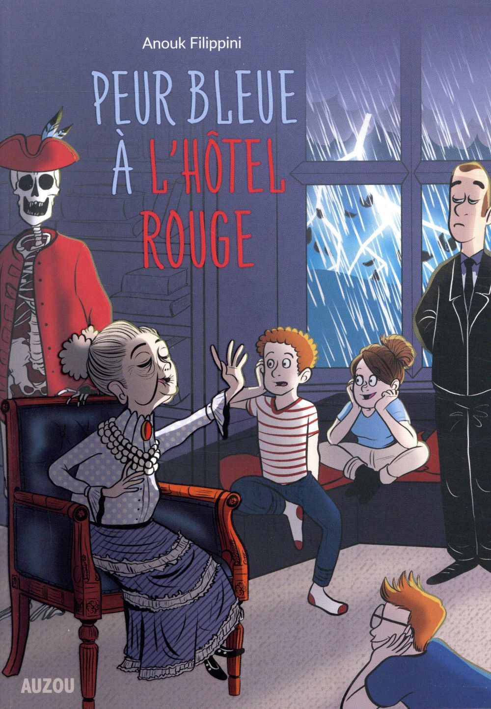 L'hôtel rouge Tome 2 ; peur bleue à l'hôtel rouge - flash vidéo
