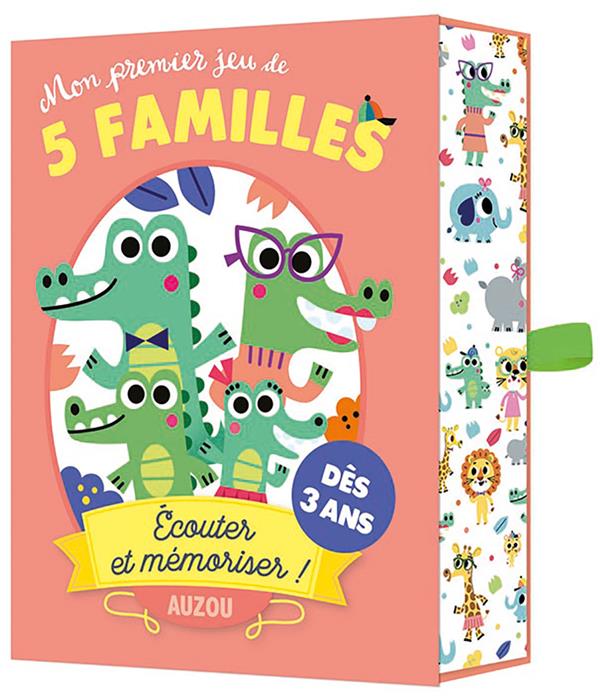 Mon premier jeu de 5 familles ; écouter et mémoriser ! - flash vidéo