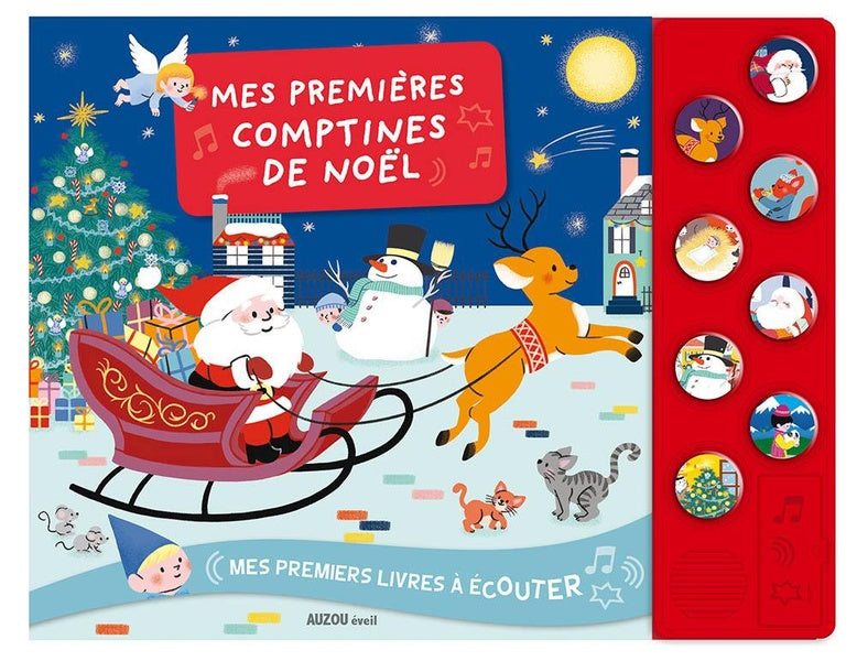 Mes premiers livres à écouter : mes premières comptines de Noël - flash vidéo