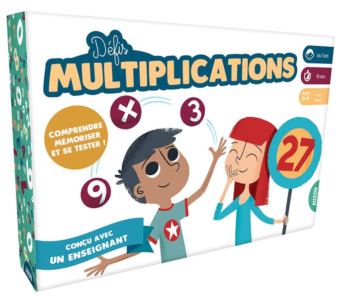 Défis : multiplications - flash vidéo