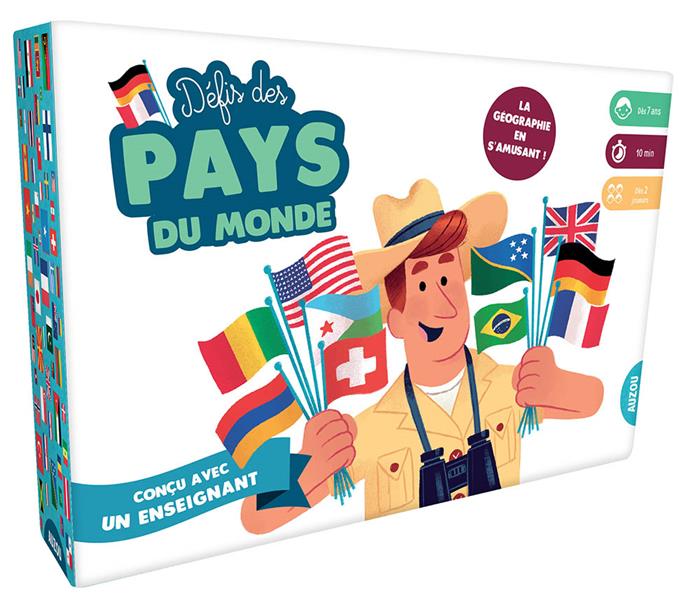 Défis : pays du monde - flash vidéo