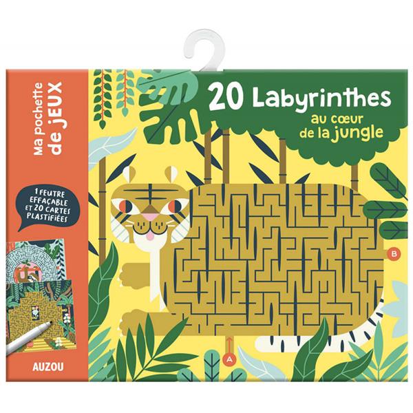 Ma pochette de jeux : 20 labyrinthes au coeur de la jungle - flash vidéo