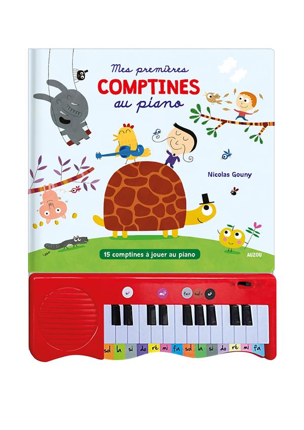 Mes premières comptines au piano ; 15 comptines à jouer au piano - flash vidéo