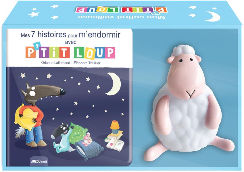 P'tit Loup : mon coffret veilleuse ; mes 7 histoires pour m'endormir - flash vidéo