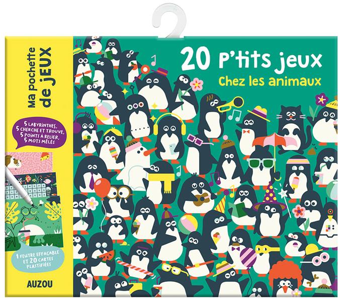 Ma pochette de jeux : 20 p'tits jeux chez les animaux - flash vidéo