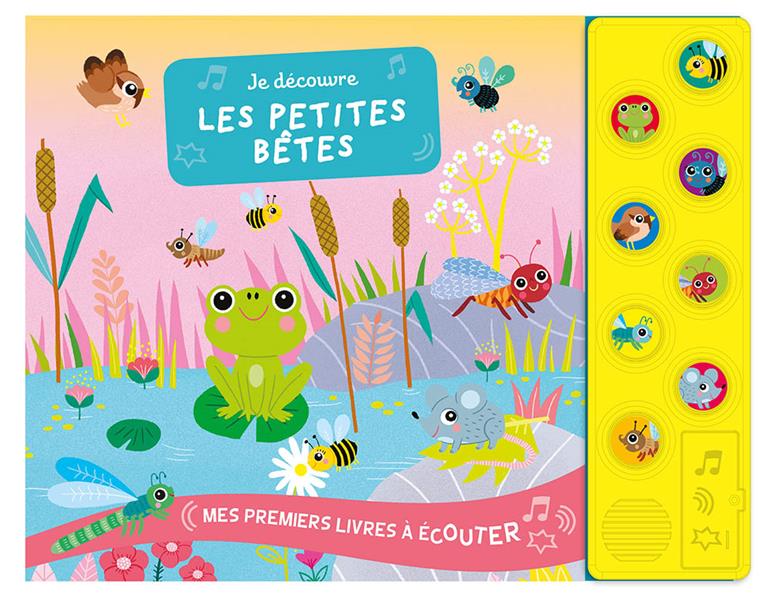 Mes premiers livres à écouter : je découvre les petites bêtes - flash vidéo