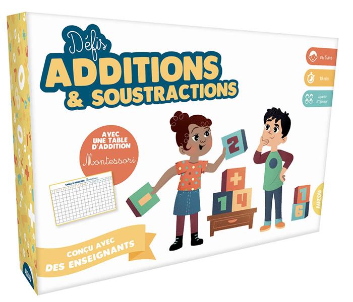 Défis additions et soustractions - flash vidéo