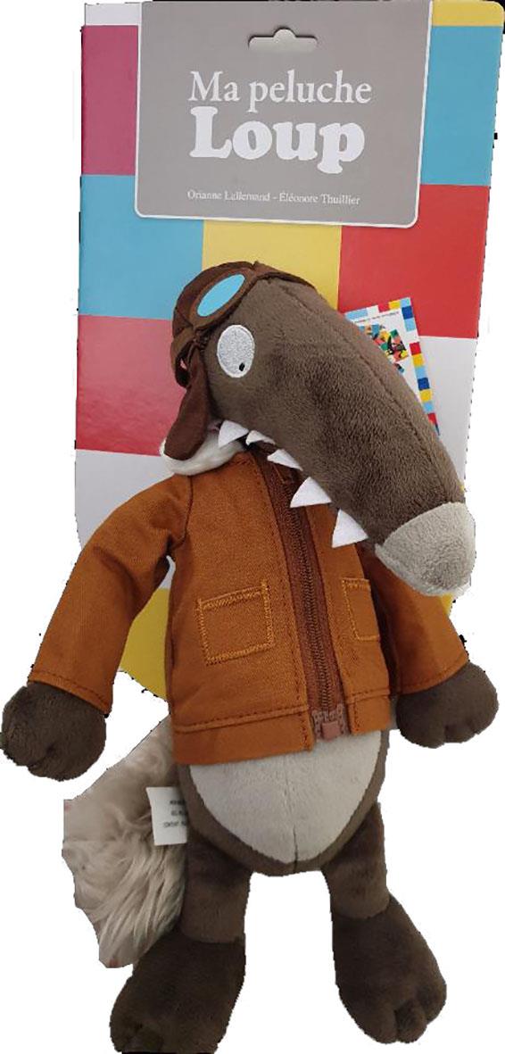 La peluche loup aviateur - flash vidéo