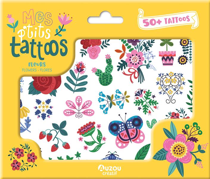 Mes p'tits tattoos : fleurs - flash vidéo