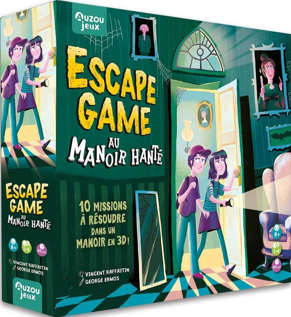Escape game au manoir hanté - flash vidéo