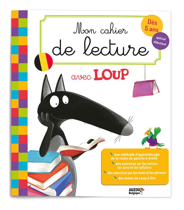 Mon cahier de lecture avec loup / version belgique - flash vidéo