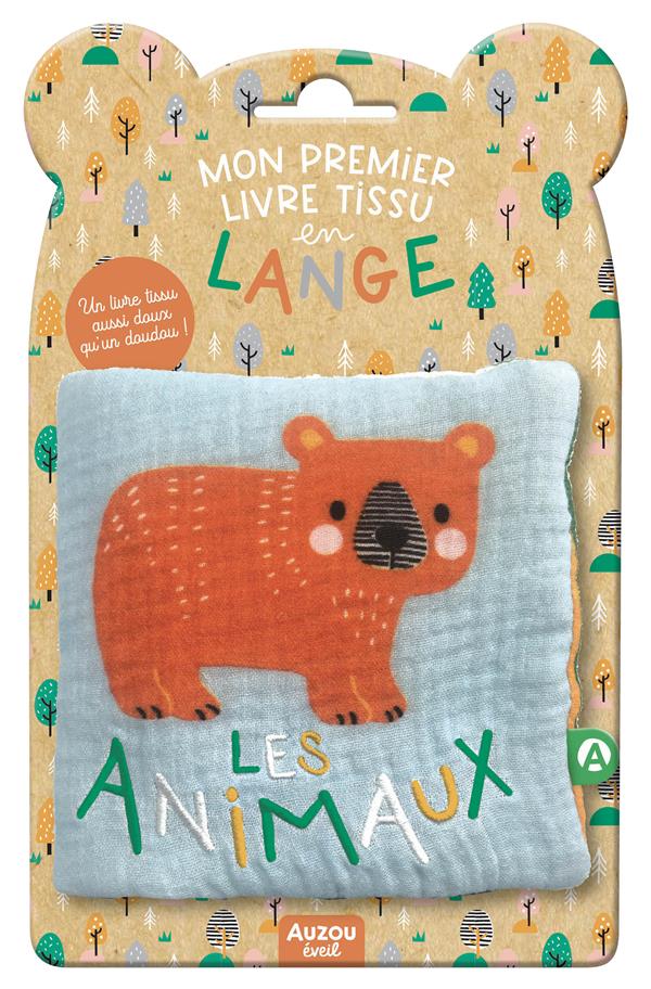 Mon premier livre tissu en lange : les animaux - flash vidéo