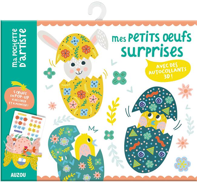 Mes petits oeufs surprises ; avec des autocollants 3D ! - flash vidéo