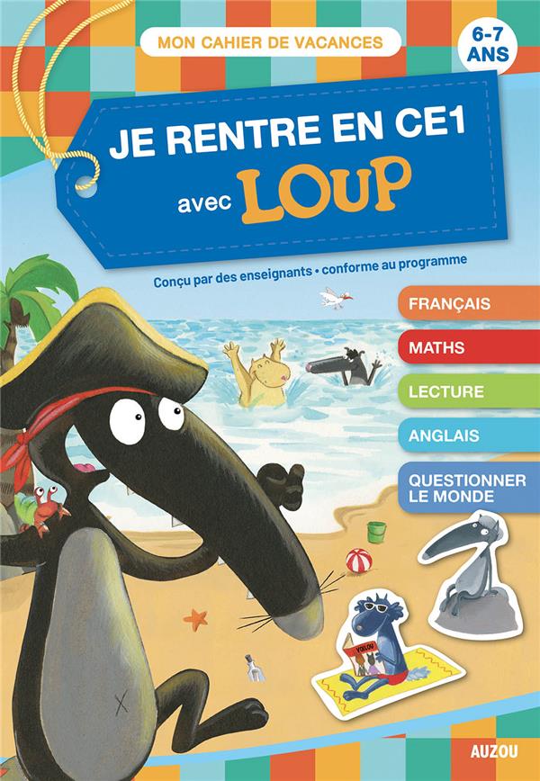 Cahier de vacances : Je rentre en CE1 avec Loup - flash vidéo