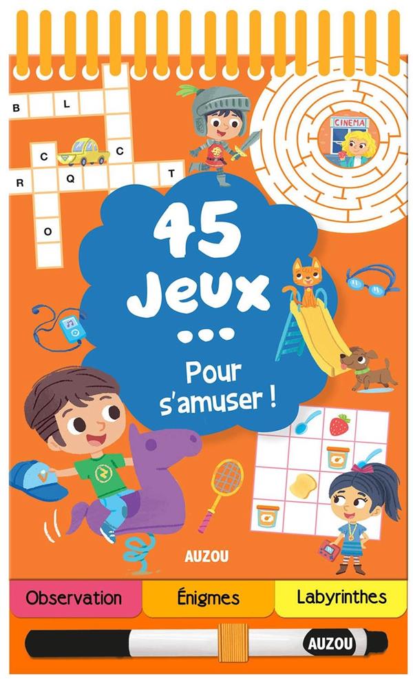 45 jeux... pour s'amuser - flash vidéo