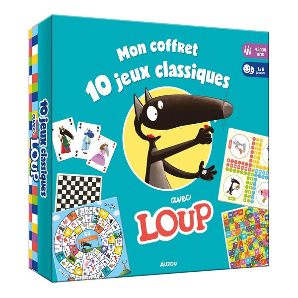 Mon coffret 10 jeux classiques avec Loup - flash vidéo